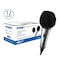 Hamiltonbuhl Sanitary Disposable Microphone Covers - Hypoallergenic Polyester, Black X19MMPBKC - alternate 1
